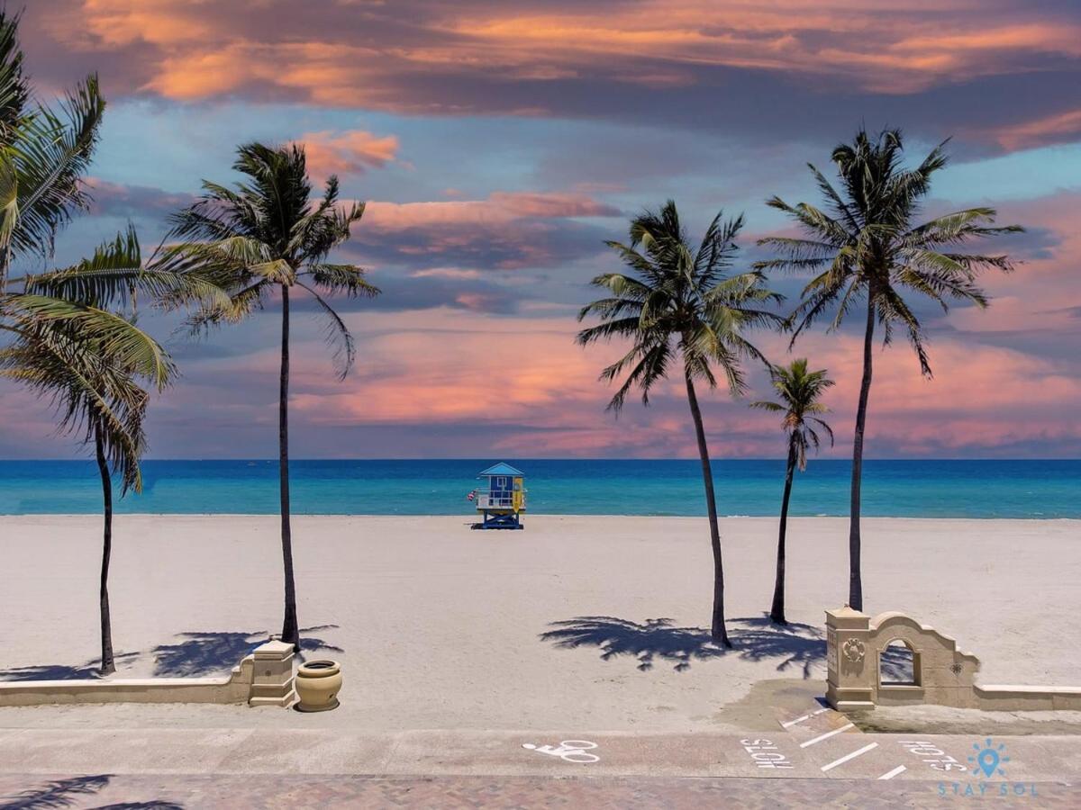 Free Parking, Bay View, Pool, Step To Beach Hollywood Exterior foto